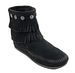 Double Fringe Side Zip Boot 