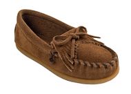 CHILDREN KILTY suede dusty brown