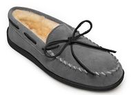 SHEEPSKIN  HARDSOLE MOCCASIN grey