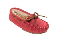 Cassie suede hot pink